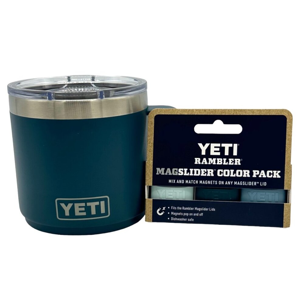 YETI 14oz. MUG W/3PK MAGSLIDERS - AGAVE TEAL